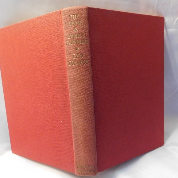 Leo Tolstoy The Devil and Family Happiness 1954 Book - Picture 1 of 5